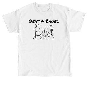Show your love for Beat A Bagel with t-shirts in summer colors for a limited time only!