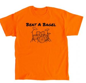 Show your love for Beat A Bagel with t-shirts in summer colors for a limited time only!